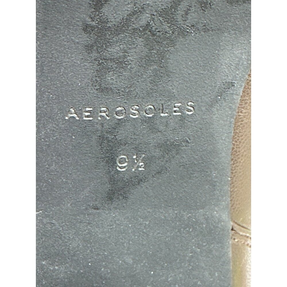 Aerosoles Esen Combat Boots Women’s 9.5 Brown Lace-Up 3” Block Heel New - Picture 9 of 9
